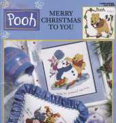 Leisure Arts 3090 Pooh - Merry Christmas To You
