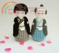 Handmade Kitty - Jenny Lloyd - Japanese Kokeshi boys
