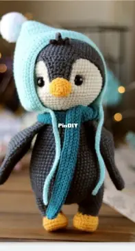 Cute Toys By Tatiana - Medvedik Toys - Tatiana/Tatyana Baturina - Татьяна Батурина - Penguin Robin - Пингвин Робин - Russian