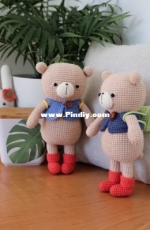 My Crochet Wonders - Marina Chuchkalova - Bear Toby