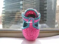 Crochet Dreamz - Shehnaaz  - T-Strap Booties