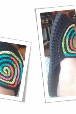 Manic Yarn - Aimee Borst - Spiral Sandal with flip flop Sole