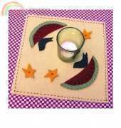 Bird Brain - Summer Picnic Candle Mat
