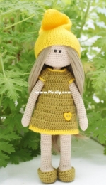 Knitted Toys Designs - Natalia Borisova - Crochet Doll