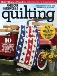 American Patchwork and Quilting Issue 158 - June 2019