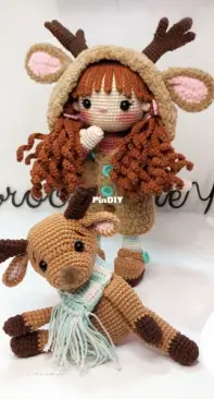 El Crochet de Miel - Miel y Galletas - Hannie Ordoñez Aguilar - Rennatta Reindeer - Spanish