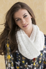 Red Heart LW4681 Love this Lacy Cowl by Nancy J. Thomas - Free