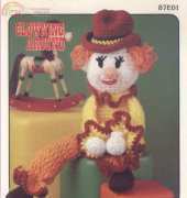Annie's Attic Clowning Around Crochet Pattern -  Leaflet 87E01-Rusty Rodeo