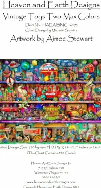 HAED - HAEAISMC16495 - Vintage Toys Two Max Colors by Aimee Stewart