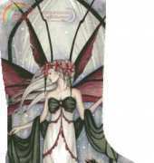 HAED HAEDJGST144 Yule Fairy Stocking by Jessica Galbreth