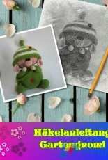 Sanis-Fitzereien  - Sandra Schlehahn - Sweet Garden Gnome - German