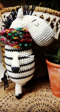 Winter zebra :)