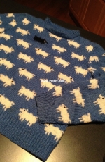 Princess Diana Black Sheep Sweater by Sally Muir and Joanna Osborne-Free