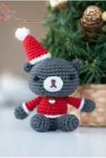 Hungry at Midnight- Gail Ho - Christmas teddy - Free