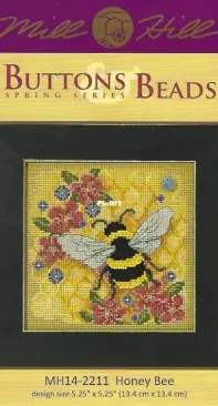 Mill Hill MH14-2211 - Buttons & Beads Spring Series - Honey Bee XSD