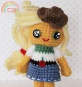 Ohana Craft - Carrie Lu Fowler - Apple Jack Equestria Girl