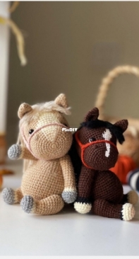Funny Rabbit Toys - Daria Toys - Mishuta Shop - Alena / Daria Konurkina - Baby Ponies - Russian