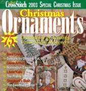 Just Cross Stitch JCS Christmas Ornaments 2003