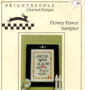 Brightneedle Book 11 - Flowers Power Sampler