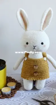 Crochet Pattern Chubby Corgi -  Portugal