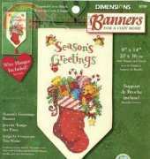 Dimensions 8759 Seasons Greetings Banner