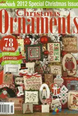Just Cross Stitch JCS Christmas Ornaments 2012