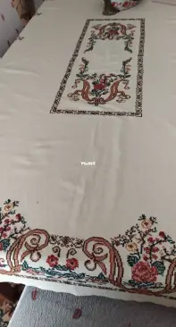 Embroidered  tablecloth