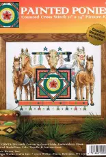 Design Works 2304 - Painted Ponies XSD