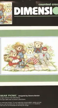Dimensions 3809 - Teddy Bear Picnic XSD