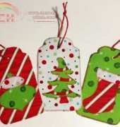 The Whimsical Workshop-Christmas Gift Tags, by Heidi Pridemore