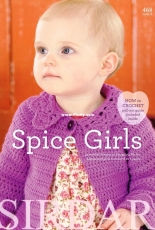 Sirdar 468 Spice Girls - 25 Crochet Designs in 4 Ply for Babies & Girls