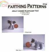 Farthing Patterns - Jolly Jumbo Elephant