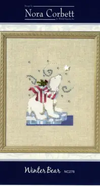 Nora Corbett NC278 Holiday in the Florest - Winter Bear