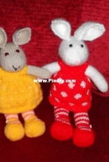 2 Bunnys from Little cotton rabbit