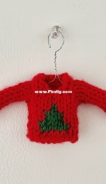 XMas Tree Sweater Ornament by Nicole Gonzalez-Free