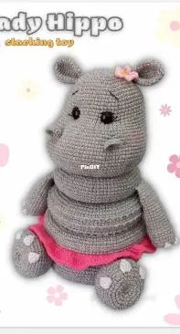 Mini Stegosaurus stack toy Crochet pattern by Ludasamigurumi