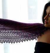 Averin Shawl by Lucy Hague