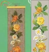 EVA ROSENSTAND- ER09-3613 Yellow Roses Bell Pull