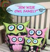 Foot Loose-Free Sew Wise Owl Family