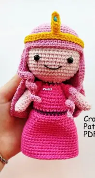 Tanyaa Smile - Day Darcy Crochet - Tanya Bocharova - Princess Bubblegum - English