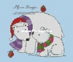 Big Dipper and Umka / Girl and Bear / Girl and Teddy Bear / Girl on the Ball / Girl with Gifts / Sending a Letter / We Wish You a Merry Christmas by Mila Vozhd