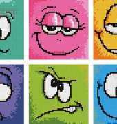 Smiley faces
