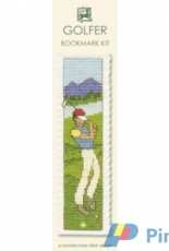 Textile Heritage - Golfer Bookmark