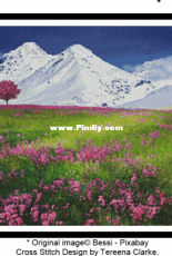 Artecy Cross Stitch - Meadow in the Alps