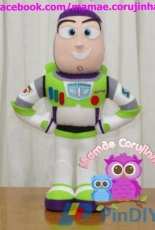 Mamae Corujinha Buzz Lightyear Felt pattern- Portuquese