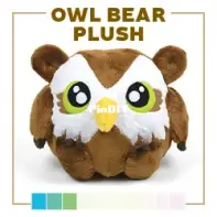 Sew Desu Ne? - Choly Knight - Owl Bear Plush - Machine Embroidery Files - Free