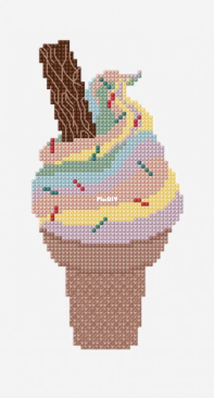 DMC Rainbow Cone / Ice Cream - Free