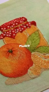 Вышивка Апельсиновое варенье