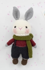 Meow amigurumi - Anh Le - Jaine - Jeremy bunny