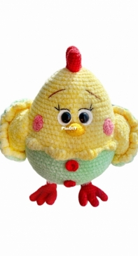 Kat Knit Toys - Ekaterina Litvinova - Plushies Chick